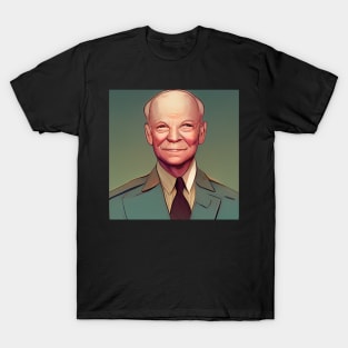 Dwight D. Eisenhower | Comics style T-Shirt